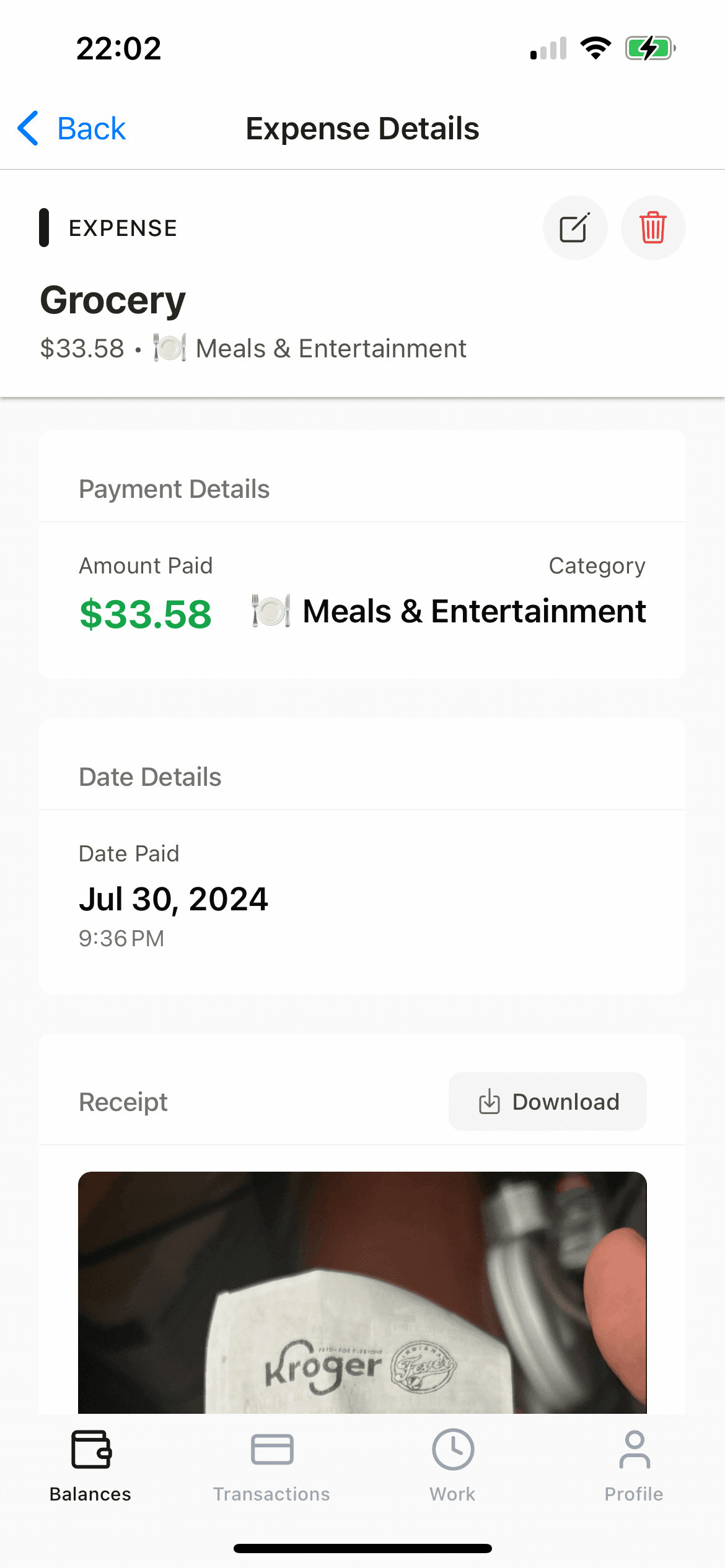 RCPT App Screenshot